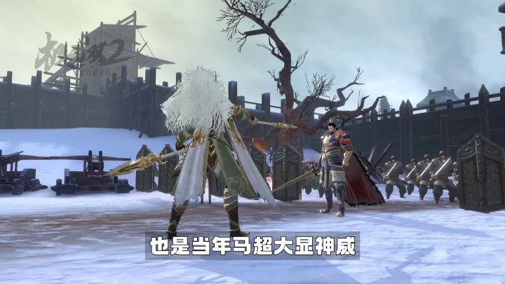 又玩了一下马超，这双形态也太无敌了，实机操作如此而已截图