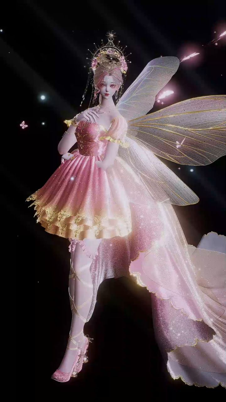 听说花仙子的裙摆是花瓣做的截图