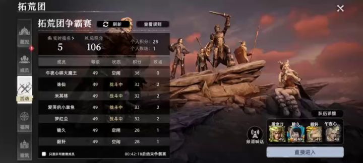 曙光高地 团战 摘星 神明 打团战 开外挂 有人管吗截图
