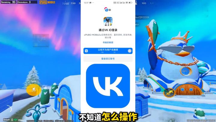 怕不鸡最强登录方式——VK登录教程!截图