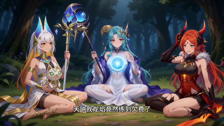 龙焰欠费魔法翻车猫才是真大佬?截图
