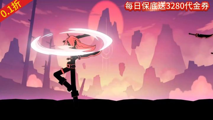 火柴人剪影画风与酷炫的战斗打击感！截图