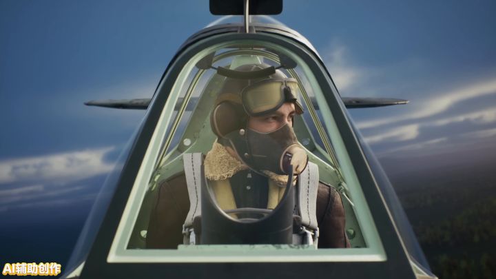 1940 经典空战:队友千里驰援血战德军,首杀 Bf109!截图