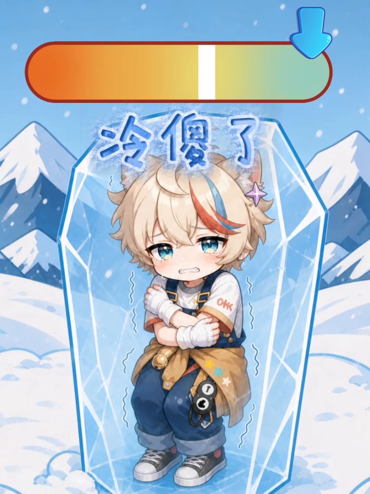 快！帮忙给猫少年降降温！！☀️截图