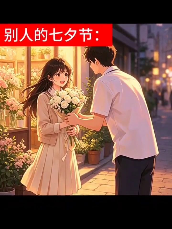 别人的七夕节vs我的七夕节截图