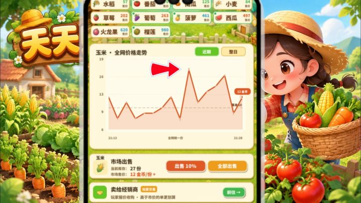 农场还能这样玩?挂机经营+自由交易!好玩到飞起!截图
