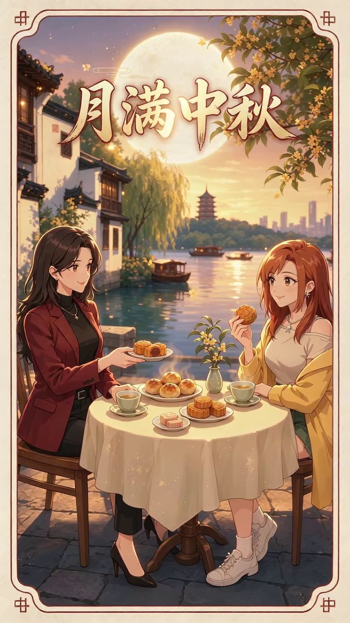 大家中秋快乐呀截图