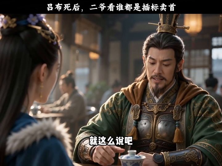 吕布死后，二爷看谁都是插标卖首截图
