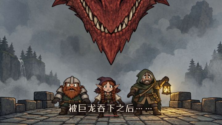 《龙的胃里》开发日志04｜本来今天想上传测试版截图