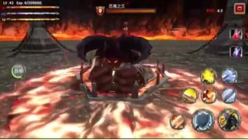 初级装备无伤过5大关BOSS大恶魔